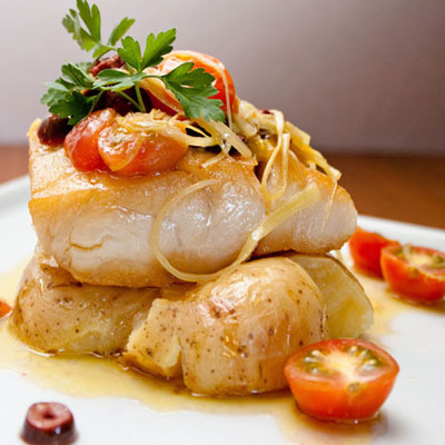 close-up of whitefish